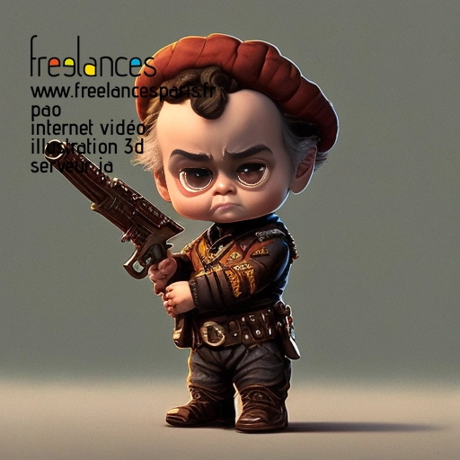 Pao mise en page internet vidéo illustration 3d serveur image IA générative AI freelance paris studio de création magazines 95HA9O01